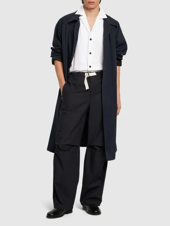 Jil Sander   Relaxed fit cotton pants 