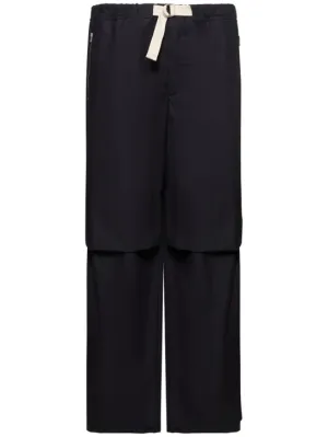 Jil Sander   Relaxed fit cotton pants 