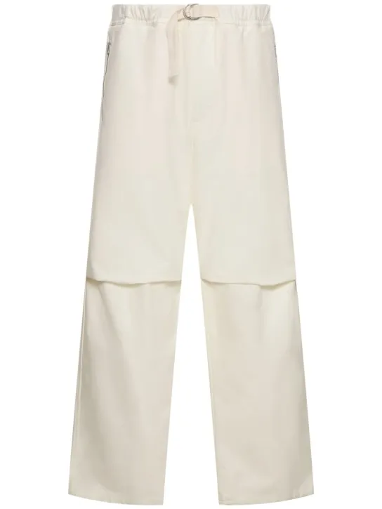 Jil Sander   Relaxed fit cotton pants 