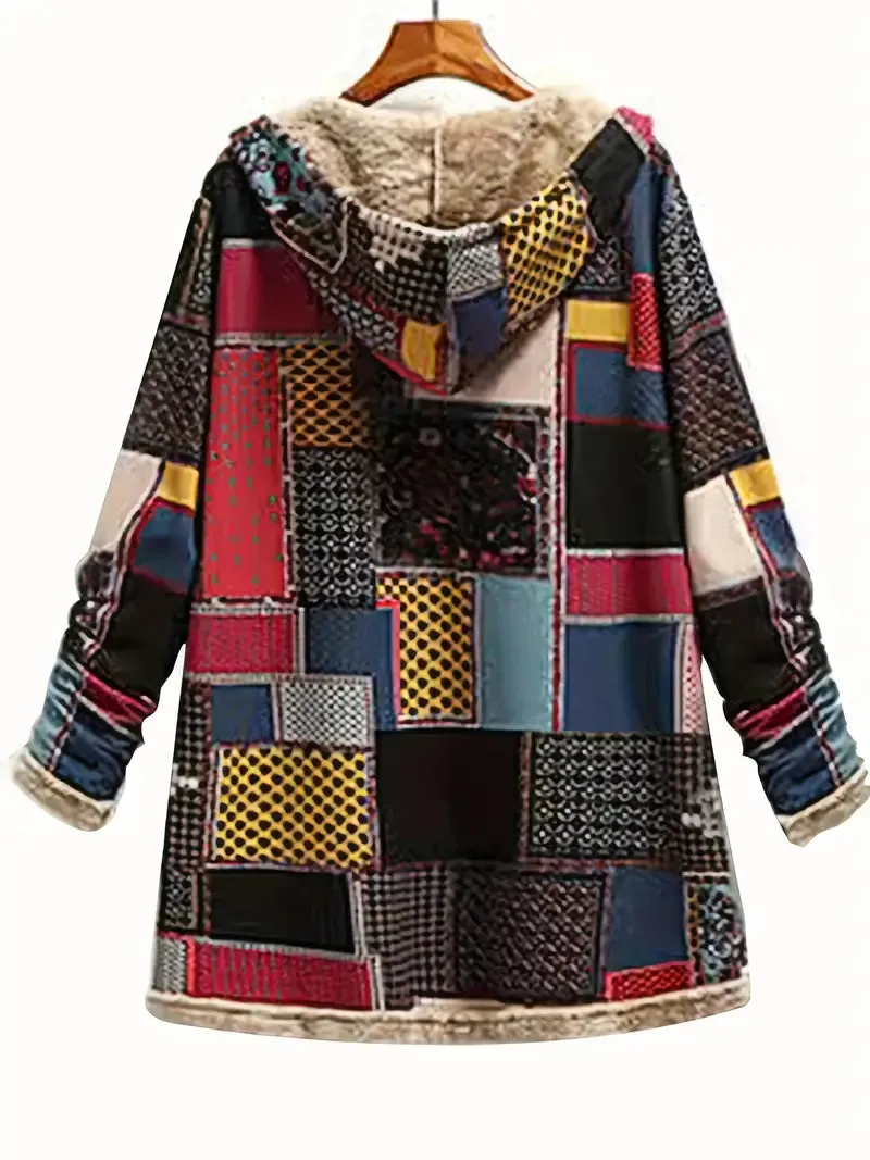 Katinka - Fleece Hooded Coat