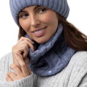 Ladies Marlow Neck Warmer - Dusky Blue