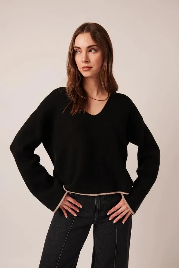 Line The Label Gaia Sweater Noir