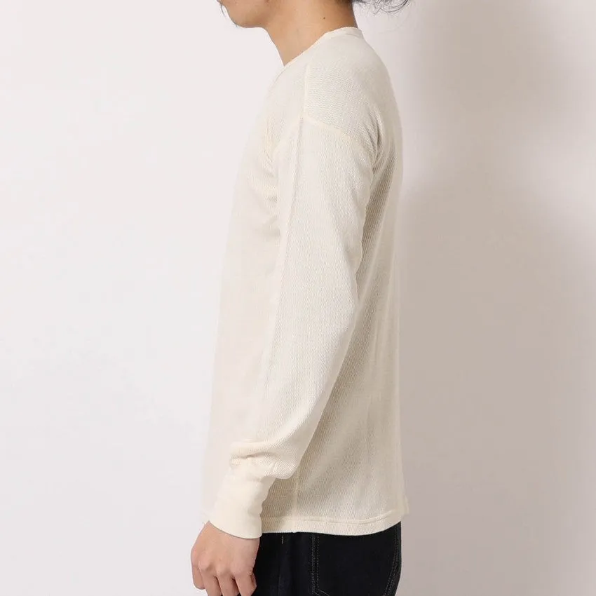 lot.54003 THERMAL HENRYNECK TEE<SUMIKURO>