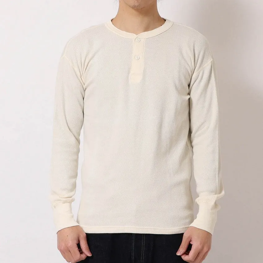 lot.54003 THERMAL HENRYNECK TEE<SUMIKURO>