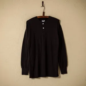 lot.54003 THERMAL HENRYNECK TEE<SUMIKURO>