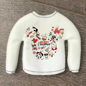 Magical Mouse Sweater for 12" Doll