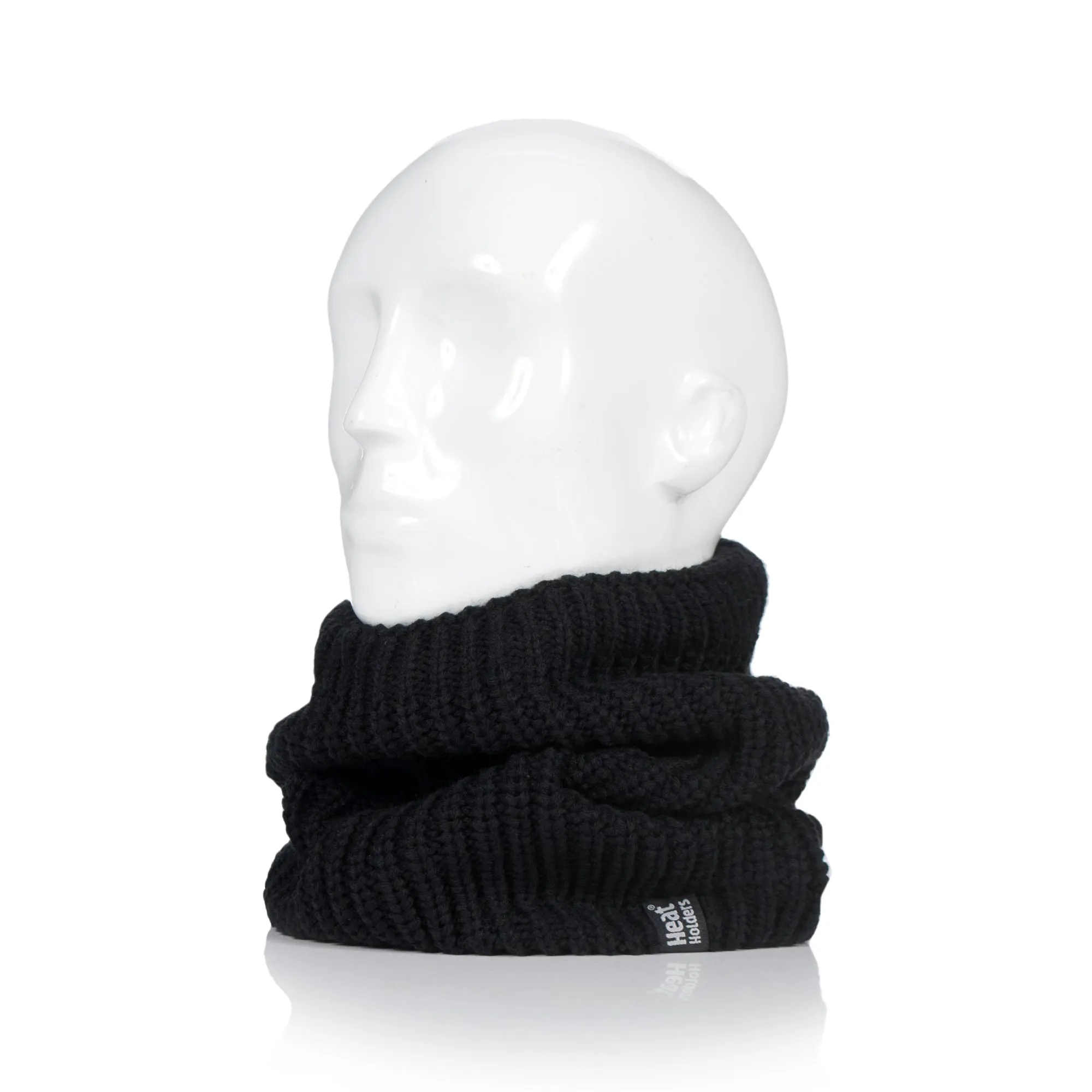 Mens Larvic Neck Warmer - Black