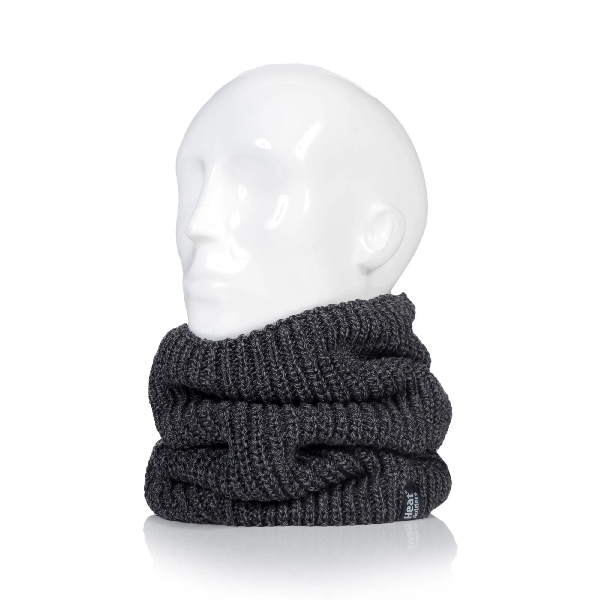 Mens Larvic Neck Warmer - Charcoal