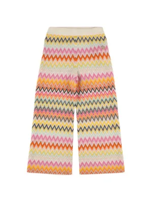 Missoni   Zig zag wool knit pants 