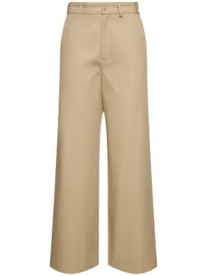 MM6 Maison Margiela   Cotton gabardine pants 