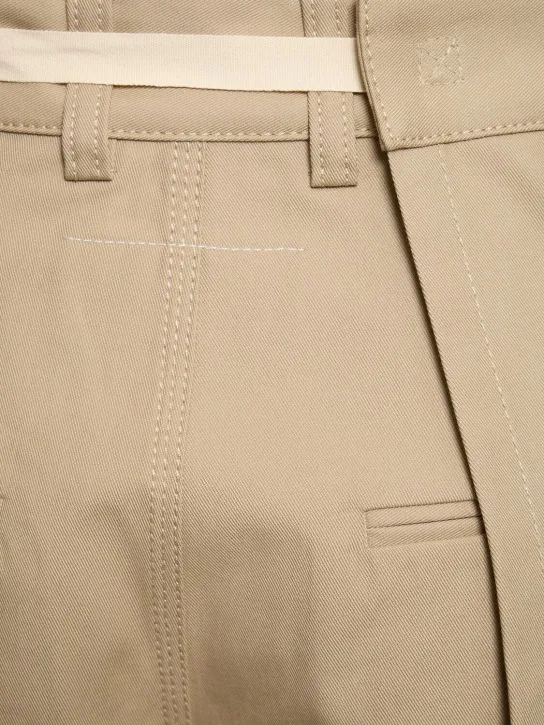 MM6 Maison Margiela   Cotton gabardine pants 