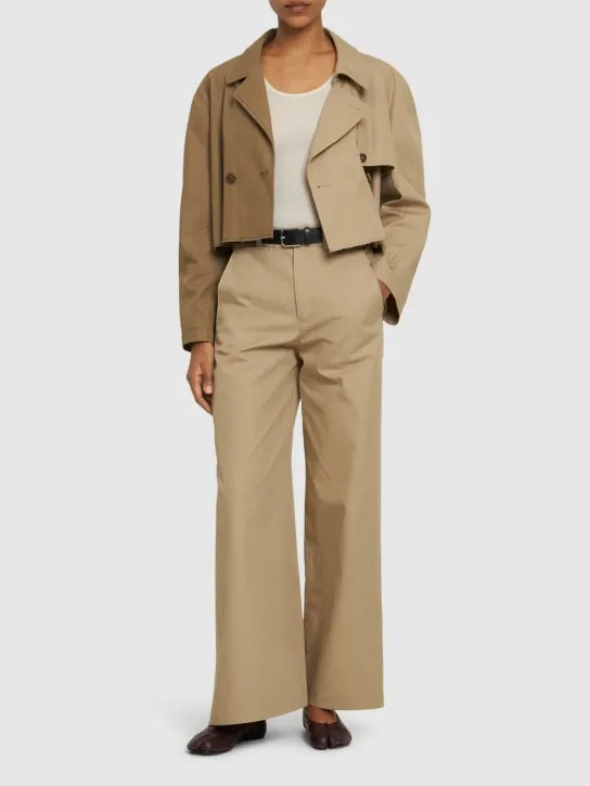 MM6 Maison Margiela   Cotton gabardine pants 