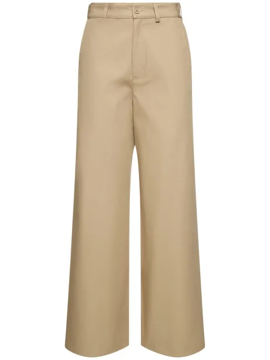 MM6 Maison Margiela   Cotton gabardine pants 