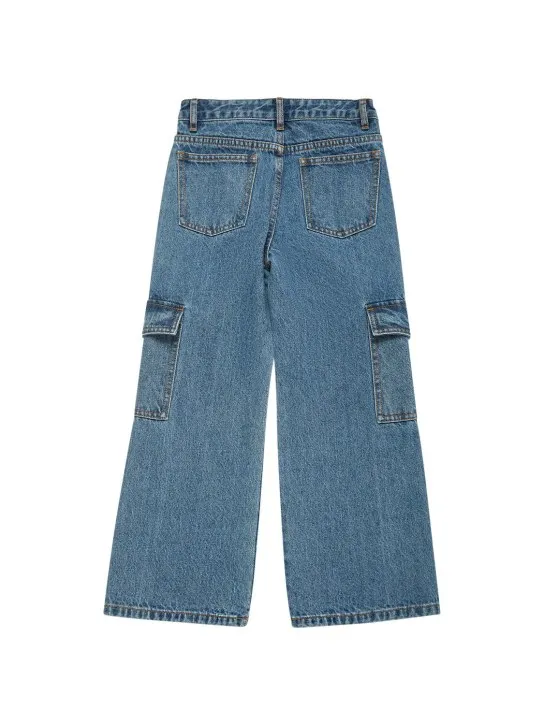 Moschino   Denim cargo pants 