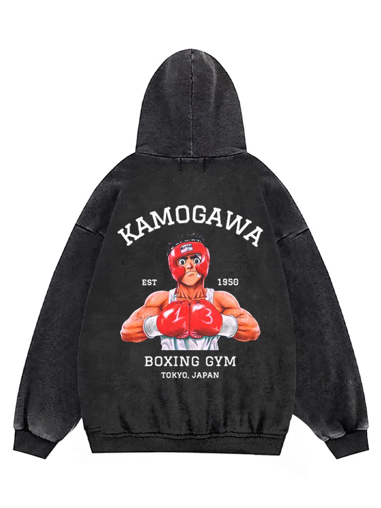 No Ippo Spar Vintage Hoodie | Otakumise