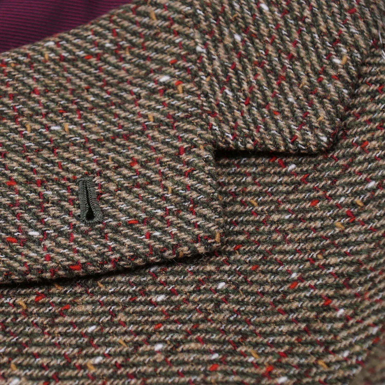 Orazio Luciano Patterned Tweed Wool Sport Coat