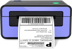 POLONO PL60 Thermal Label Printer - 4x6 Shipping Label Printer, Compatible with Amazon, Shopify, eBay, Etsy, Royal Mail, FedEx, UPS