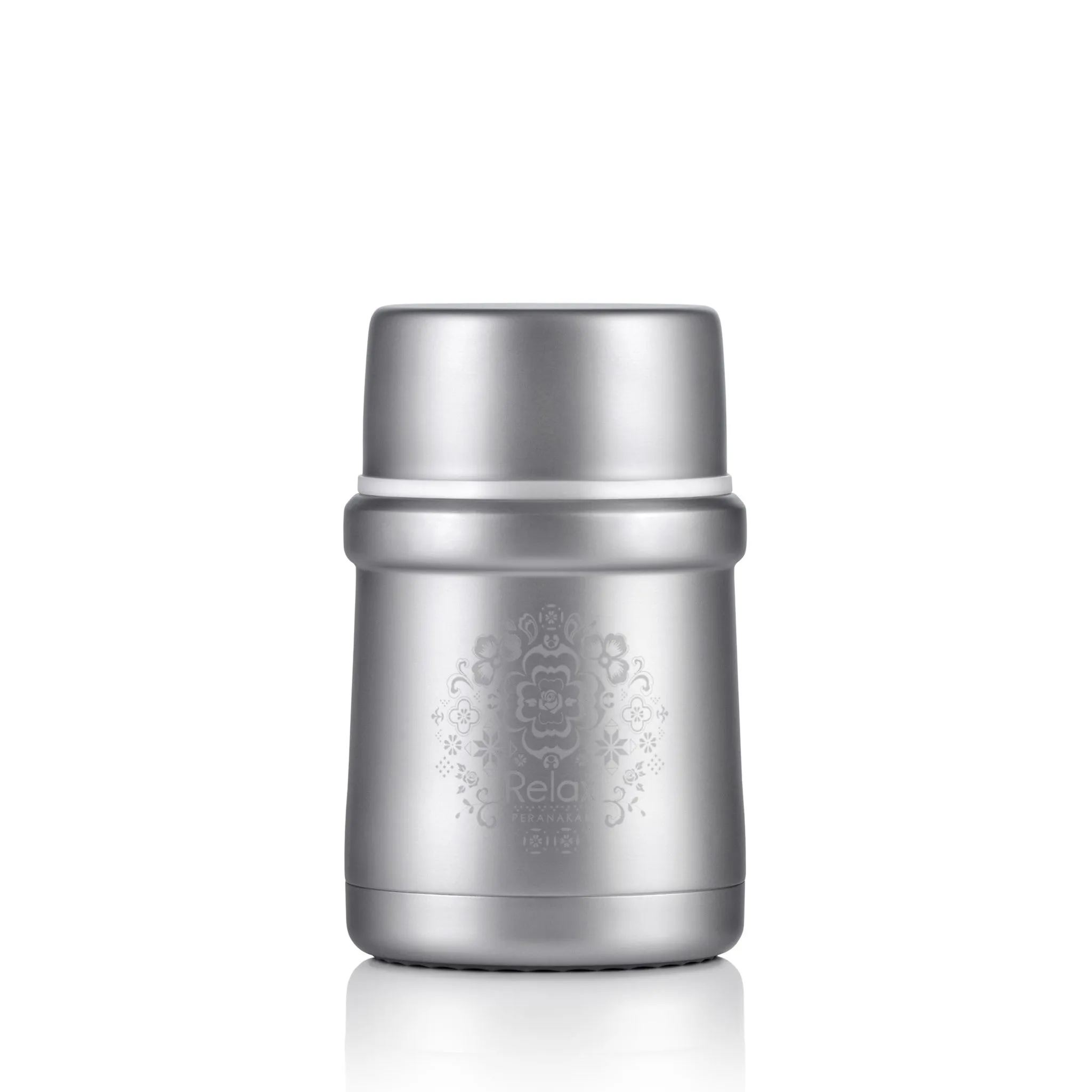 RELAX 500ML 18.8 STAINLESS STEEL THERMAL FOOD JAR - SILVER