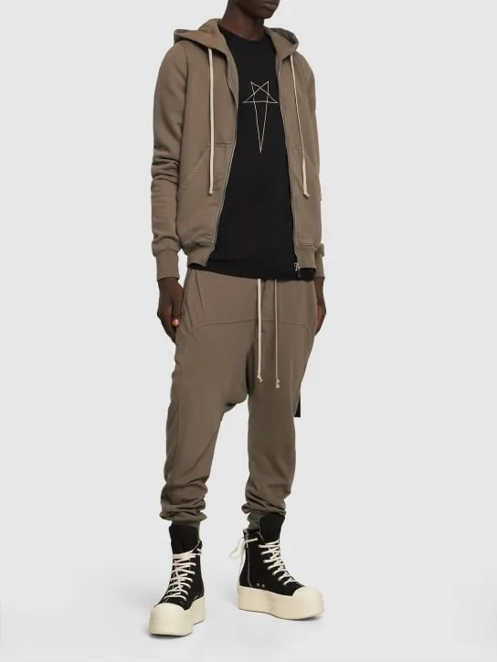 Rick Owens DRKSHDW   DRKSHDW Prisoner jersey drawstring pants 