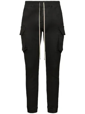 Rick Owens DRKSHDW   Mastodon cut waxed denim pants 