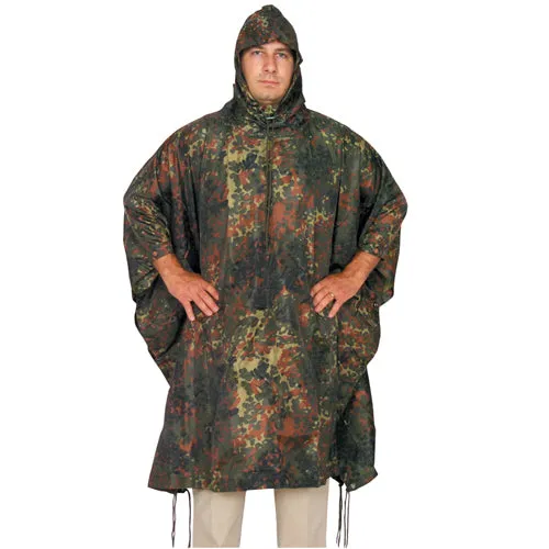 Ripstop Poncho W/Bag