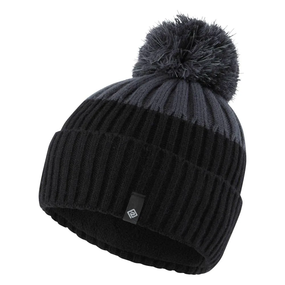 Ronhill Bobble Hat - Black/Cabernet