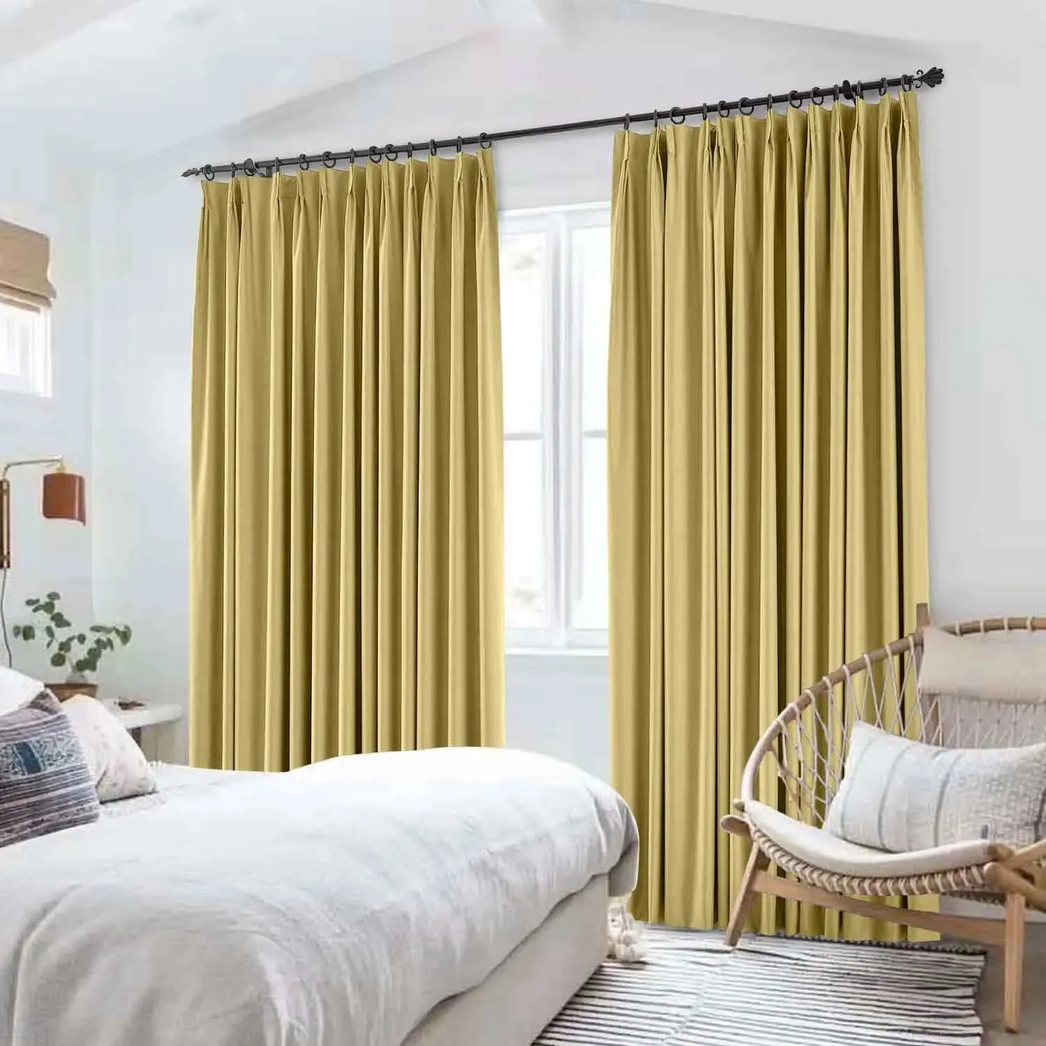 Saba Absolute Blackout Thermal Curtain with Foam Coated Grommet