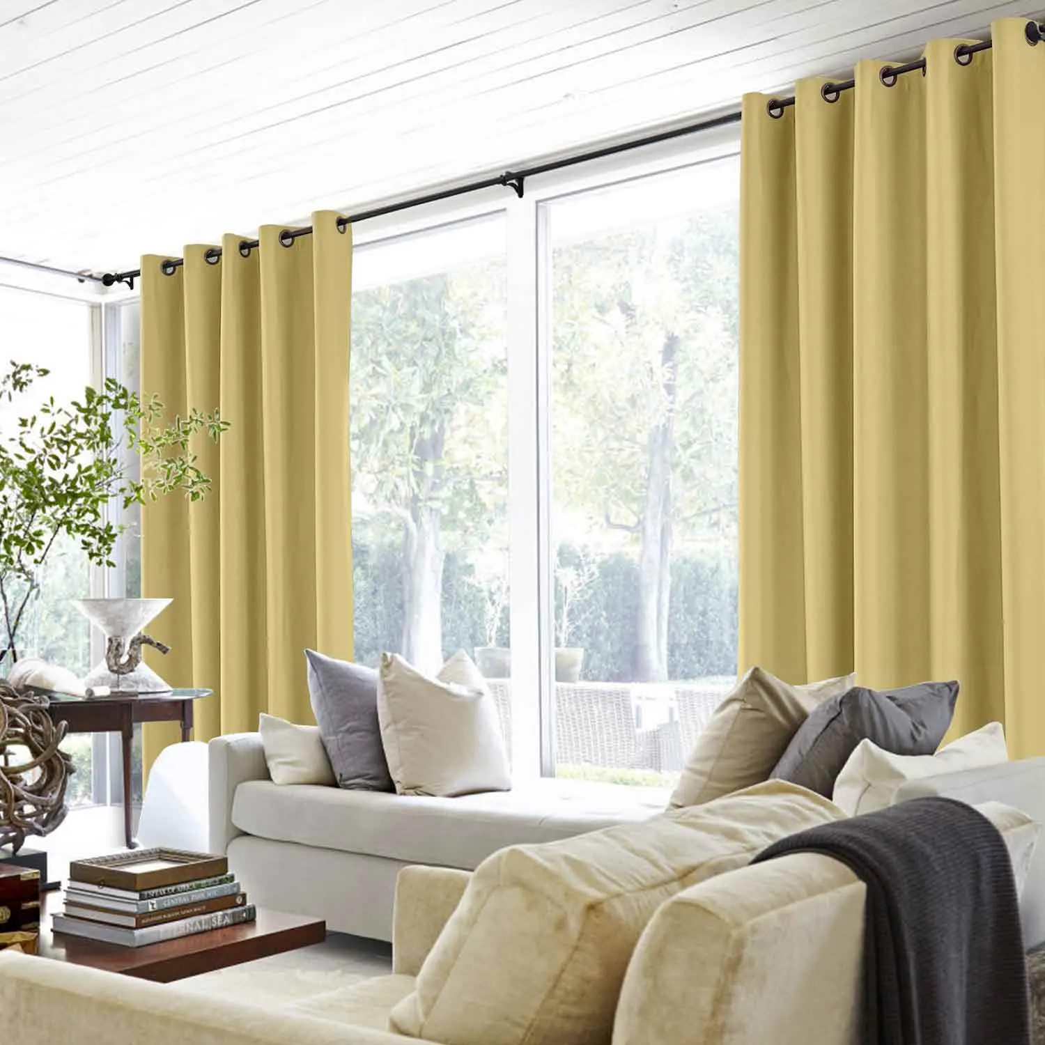 Saba Absolute Blackout Thermal Curtain with Foam Coated Grommet