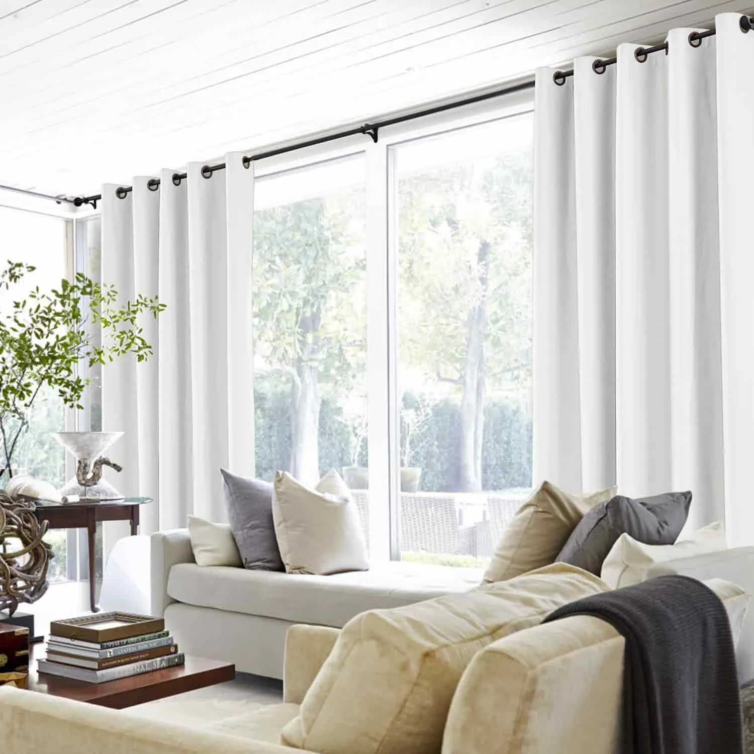 Saba Absolute Blackout Thermal Curtain with Foam Coated Grommet