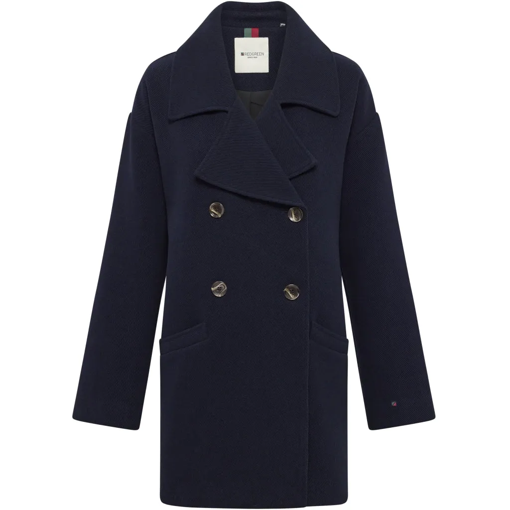 Senta Coat - Dark Navy