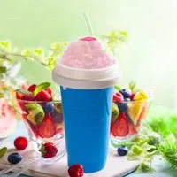 Slushie Cup Maker - Double Layer Squeeze Slushy Maker Cup