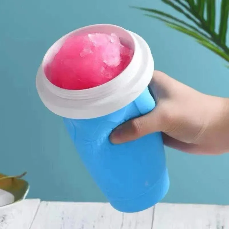 Slushie Cup Maker - Double Layer Squeeze Slushy Maker Cup