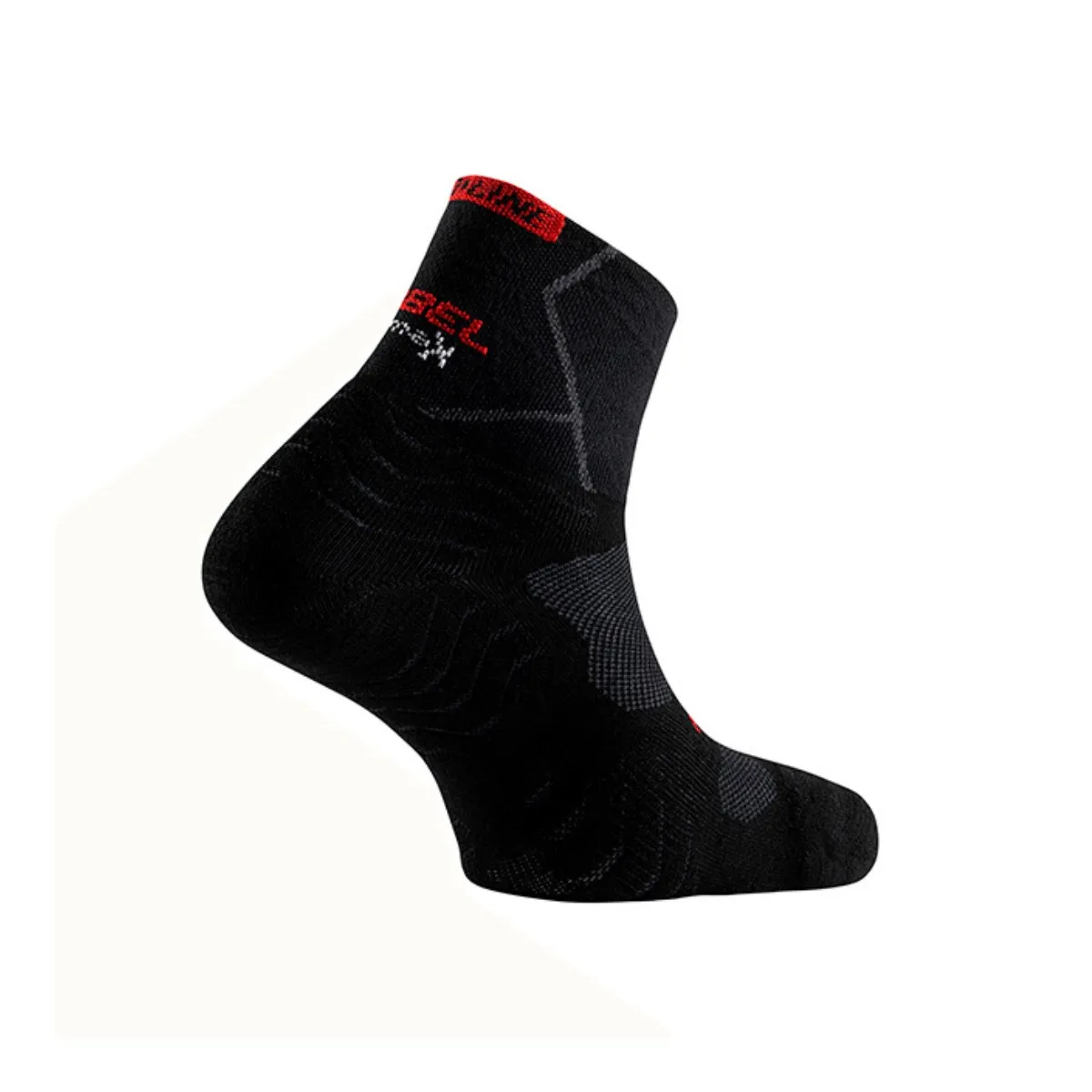 Socks Lurbel Path Pro Black Red