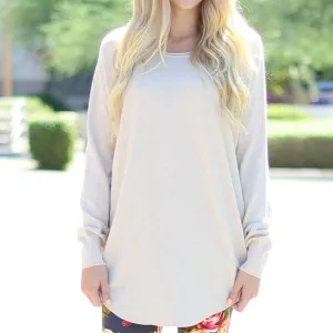 Soft Round Neck Sweater | Multiple Colors