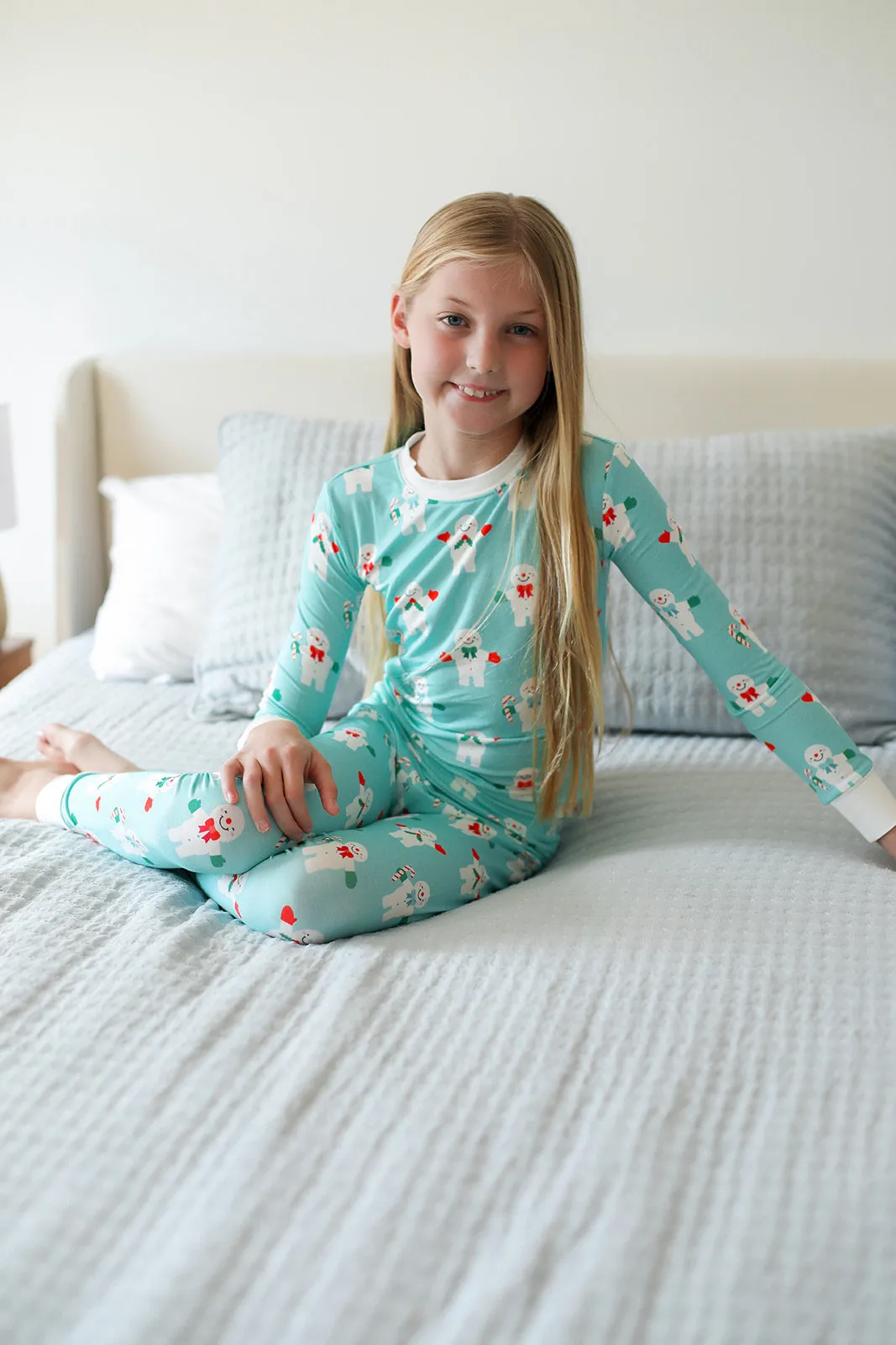 Southern Slumber Bamboo Pajama Set - Mr. Snowman