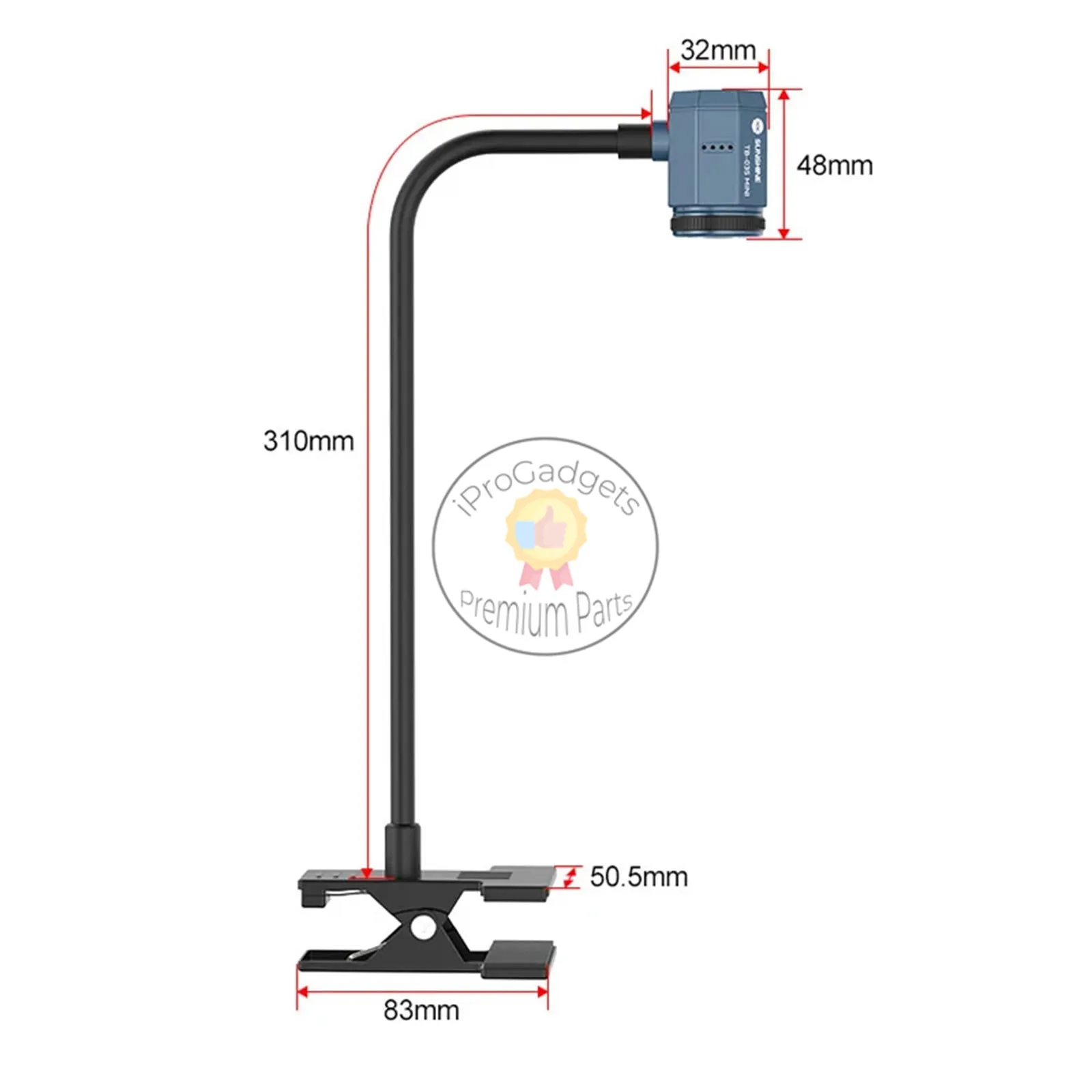 Sunshine TB-03S Mini Infrared Rapid Diagnosis Instrument PCB Quickly Locate Diagnosis Tool Clamp-type Infrared Thermal Imager