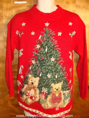 Teddy Bear Presents Tacky Christmas Sweater