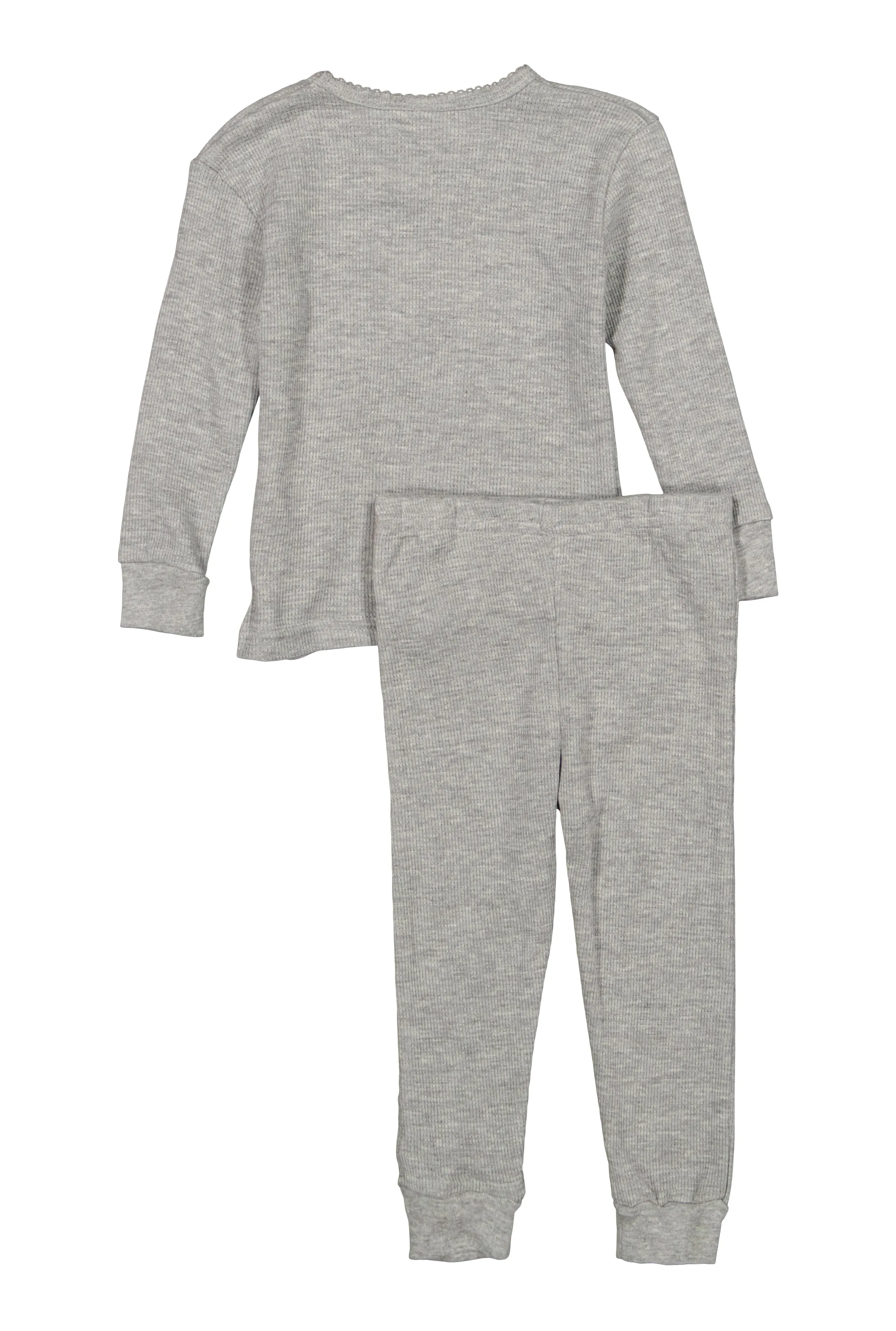 Toddler Girls Thermal Top and Pants Set