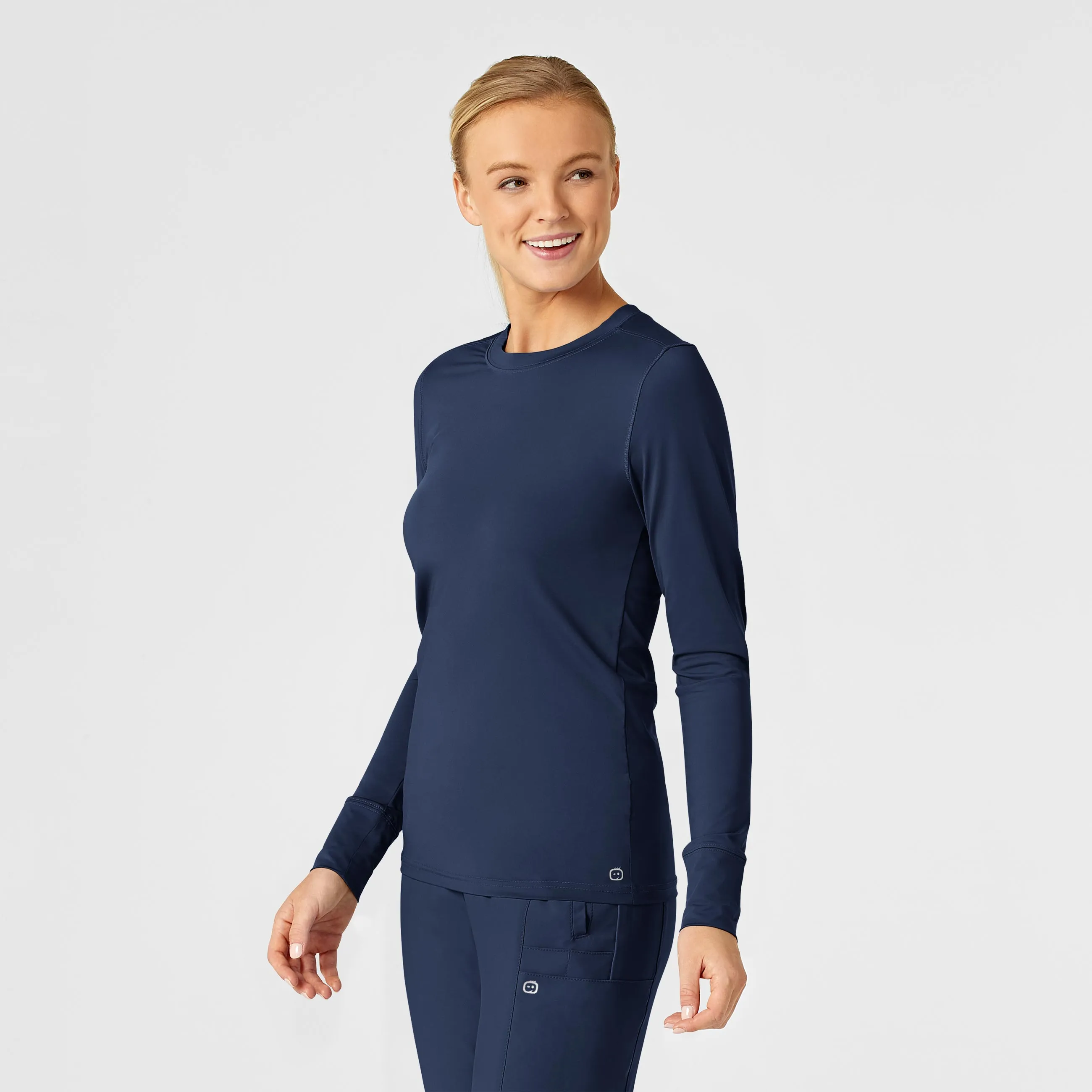 Women's Performance Long Sleeve Tee - Navy