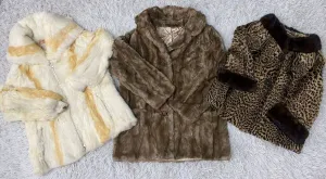 Y2k European Bale Fur Coat Mixed - 12 Pcs