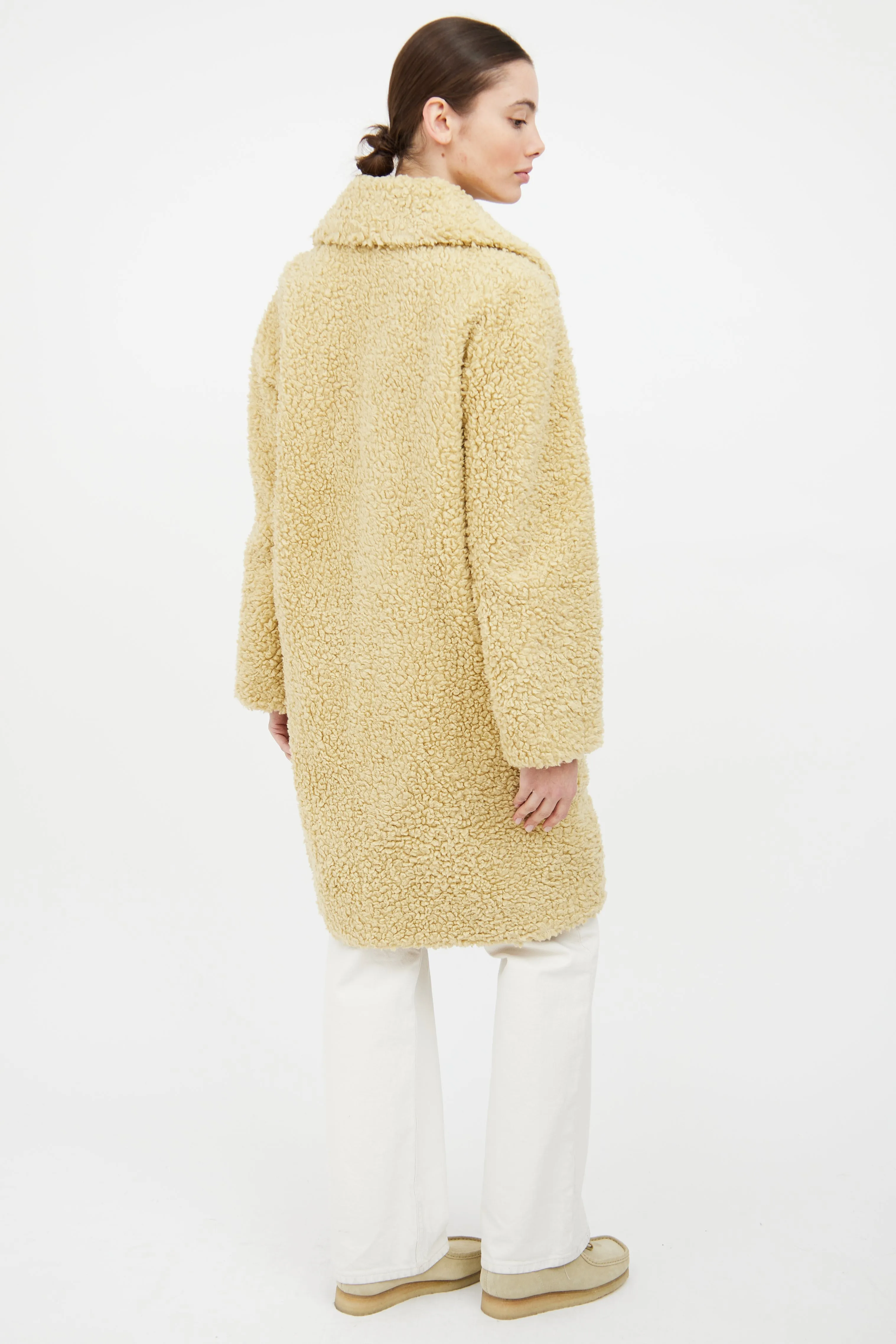 Yellow Lillingstone Teddy Coat