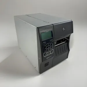 Zebra ZT410 Direct Thermal USB Barcode Printer No Printhead Ribbon Winder & Roll